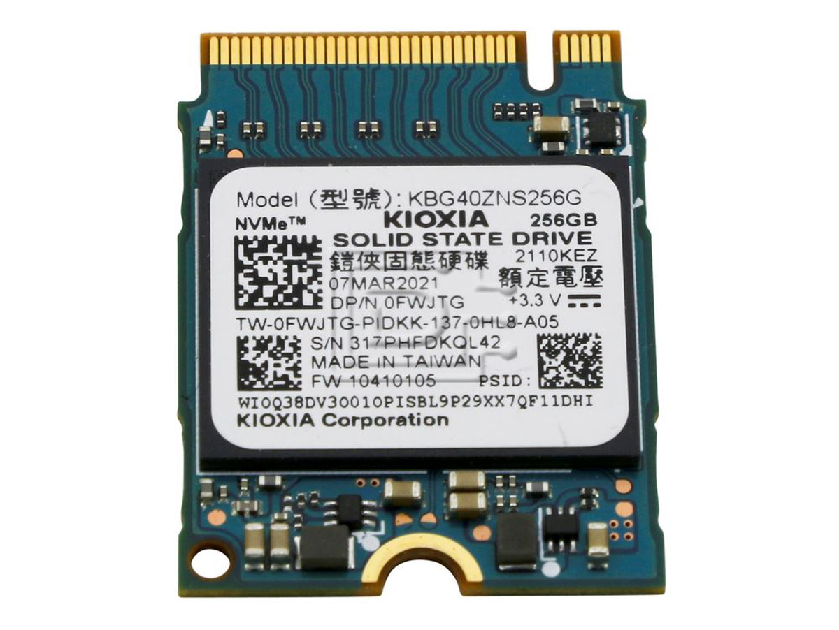 SSD 256GB M.2 2230 PCI-e Gen3 x4 NVMe