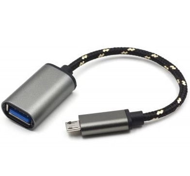 Cabo Micro USB para USB (OTG)