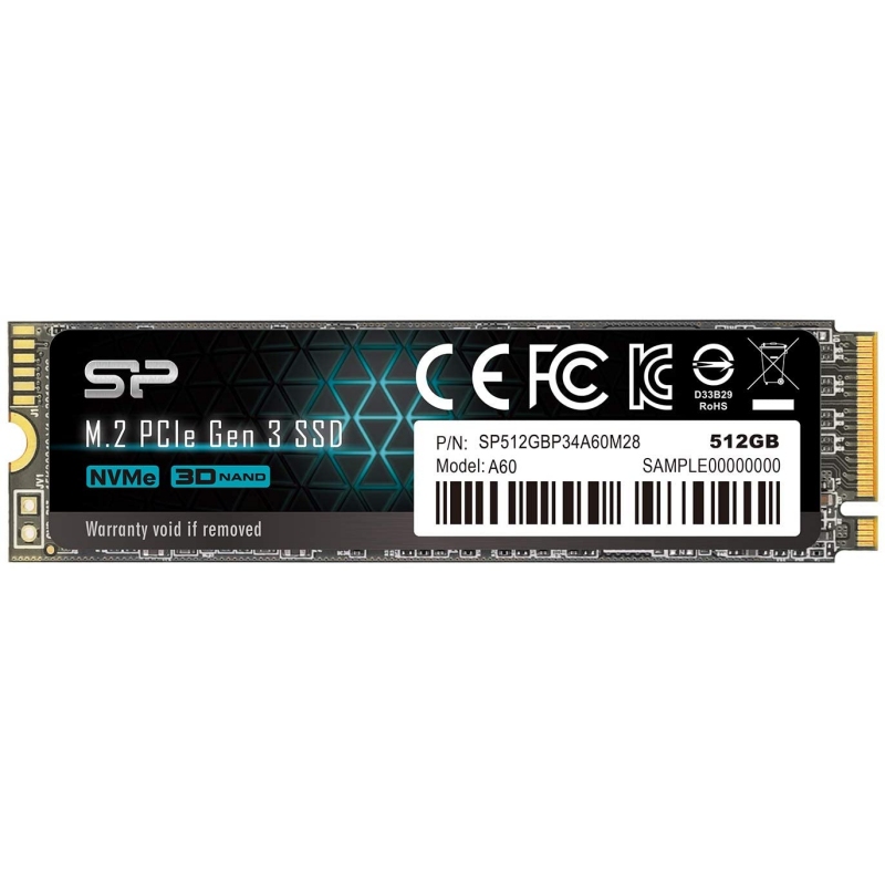 SSD Silicon Power 512GB M2 PCIe NVMe