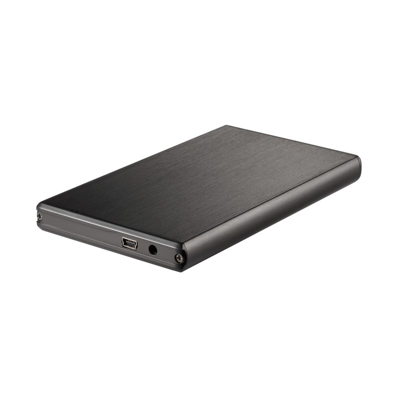 Caixa Ext. TooQ 2.5" SATA Preta Aluminio USB 3.0