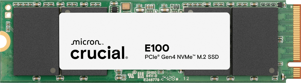 SSD Crucial 480GB E100 PCIe Gen4