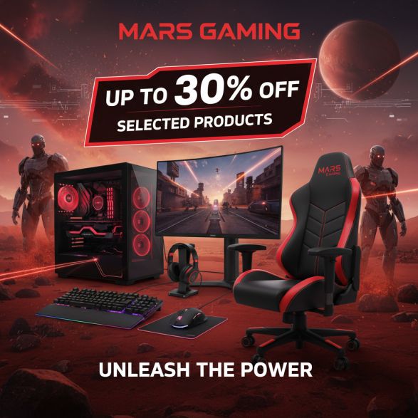 Banner Promo Mars Gaming
