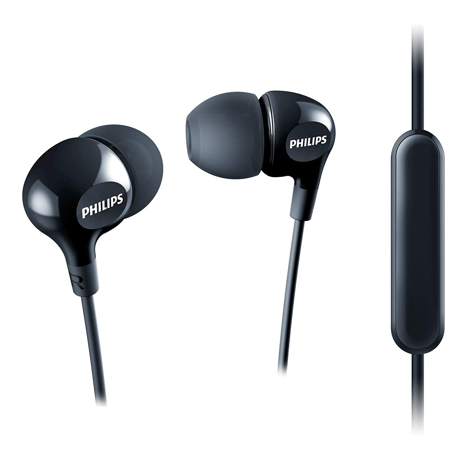 Auriculares Philips SHE3555 c/Micro Black