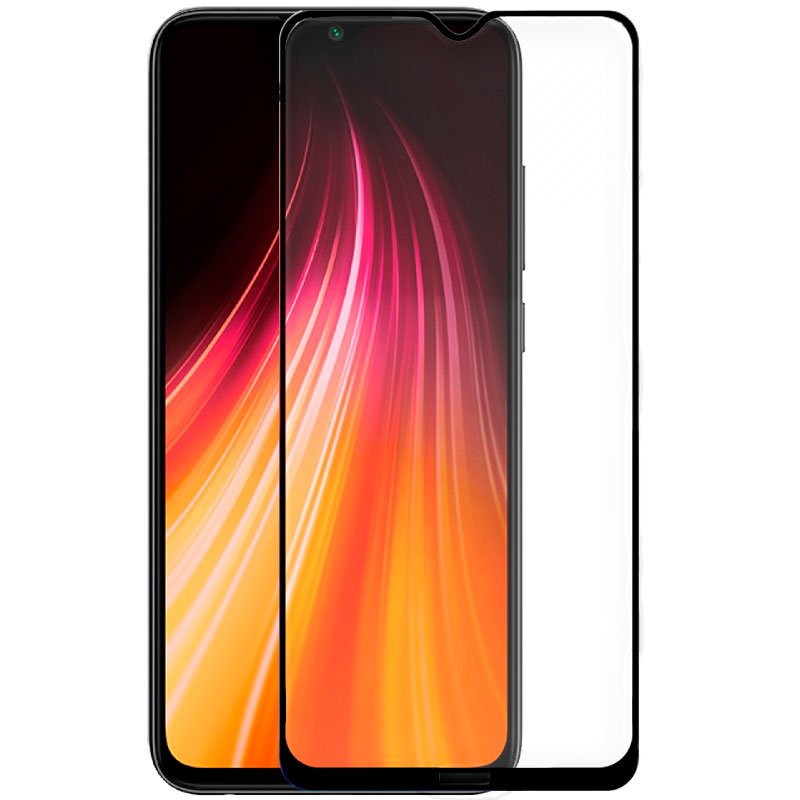 Pelicula Vidro Temperado Xiaomi Redmi Note 8/Note 8 2021 Full 3D